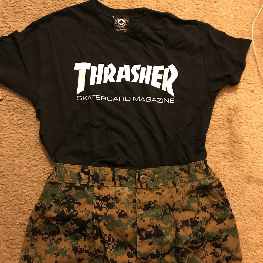 THRASHER TEE 🖤